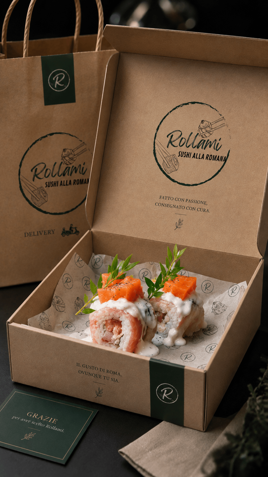 Al momento stai visualizzando Consegne a domicilio Rollami a Monterotondo: il Sushi alla Romana arriva a casa tua